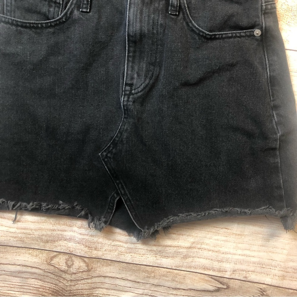 Madewell Black Denim Skirt - Picture 4 of 8